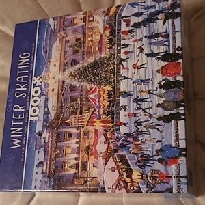 New in box!  Ceaco Winter Skating 1000 piece jigsaw puzzle